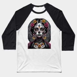 Catrina - Dia De Los Muertos Baseball T-Shirt